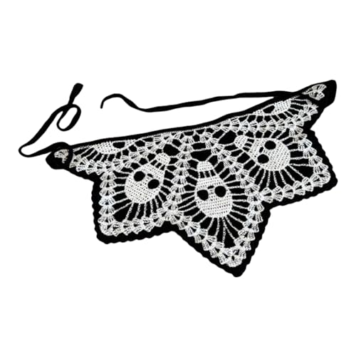 Punk Totenkopf Kopftuch für Festival Elegant Halloween Kopfbedeckung Dekoratives Haarband Musik Festival Haar Schal Ornament von NPXUAMTJ