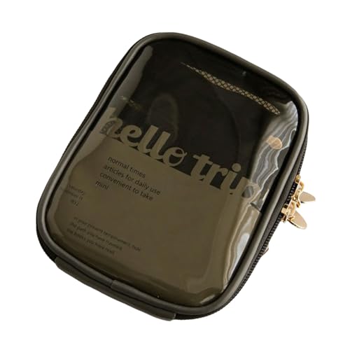 Reise-Toiletry Set mit klaren Designs und mehrschichtigen Fächern für effizientes Verpacken und Aufbewahren, PVC-Reise-Organizer von NPXUAMTJ