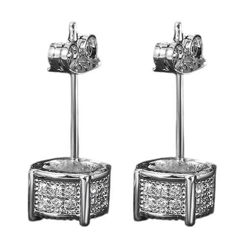 Schimmernde Runde Ohrstifte Schillernde Kupfertextur Ohrringe Stilvoller Ohrschmuck Für Jeden Anlass Mode Liebhaber Funkeln von NPXUAMTJ