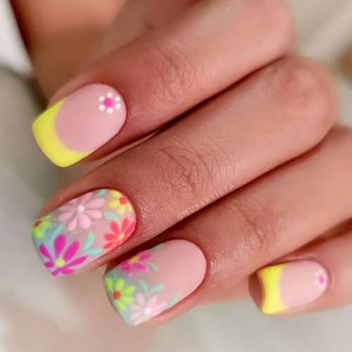 Square Press On Nails Designs Gefälschte Nägel Kleben In 12 Größen 24 Stcs Französische Tipps Für DIYS Dekorationen Acrylklesum Nagel Für Frauen Klar von NPXUAMTJ