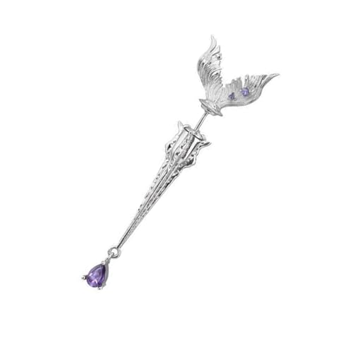 Stilvolle Fischschwanz Durchbohrte Ohrringe Modern von NPXUAMTJ