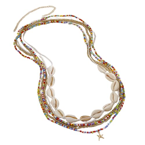Strandkörperkette Verstellbare Perlen Taillenschmuck Sea Star Charme Für Frauen Badeanzüge Und Urlaubszubehör Star Taille Kette von NPXUAMTJ