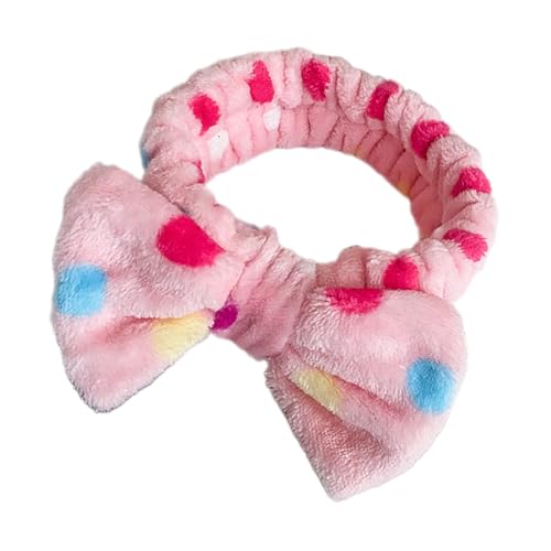 Stylish Schöne Muster Bowknothaarbänder Für Frauen Und Teenager Ideal Für Gesicht Des Gesichts Täglich Und Spas Kopfbedeckung Make Up Haarband von NPXUAMTJ