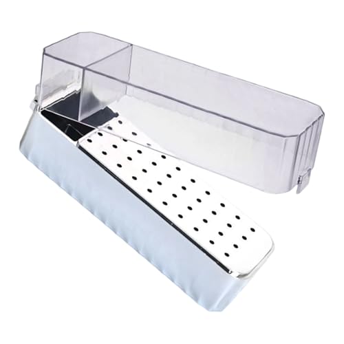 Tragbare Maniküre Drill Bithalter Fall 40Slot Sichtbare Organisation Durabilität Aufbewahrungsbox Benutzerfreundlicher Design Nagelbohrer Bit Speicher Organizer Box von NPXUAMTJ