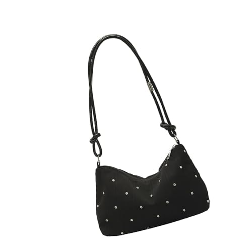 Trendy Strukturierte Umhängetasche Für Tägliche Verwendung Praktischer Verbundstoff Stoff Unterarm Tasche Für Frauen Und Mädchen Frauen Fashion Composite Stoff Achselhalterung Geldbörse von NPXUAMTJ