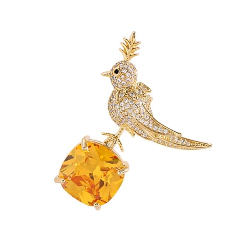 Vielseitiger Brosche Legierung Schmuck Multi Zweck Accessoire Elegante Vogel Thema Sicherheitsnadel Für Hüte Taschen Und Kleidung Realistische Vogel Design von NPXUAMTJ