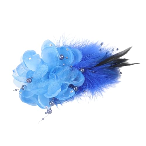 Wasserdichtes Gefieder Corsage Pin Synthetischer Stoff Textur Schneller Anhänge Clip Perfekt Für Hochzeiten Freien Für Hochzeiten Fabric Corsage Pin von NPXUAMTJ