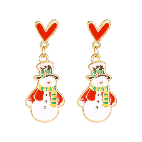 Weihnachten Themenaussage Ohrringe Moderne Ohrschmuck Frau Anhänger Ohrringlegierung Textur Perfekt Für Verschiedene Anlasses Erklärung Ohrringe von NPXUAMTJ