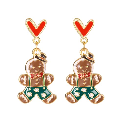 Weihnachten Themenaussage Ohrringe Moderne Ohrschmuck Frau Anhänger Ohrringlegierung Textur Perfekt Für Verschiedene Anlasses Erklärung Ohrringe von NPXUAMTJ