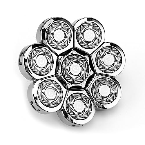 Ersatz Für Kopf Rasierer 5/6/7/8 Köpfe Bart Haar Ersatz Klinge Für Rasierer Für Kopf Für Männer Mit Glatze Interf von NPYQ