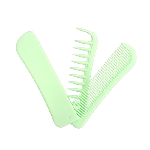 Reisgrößenklappkamm Mit Breiten Zähnen Für Frauen Langes Kurzes Lockiges Haar Unisex Friseurakmesorien von NPYQ