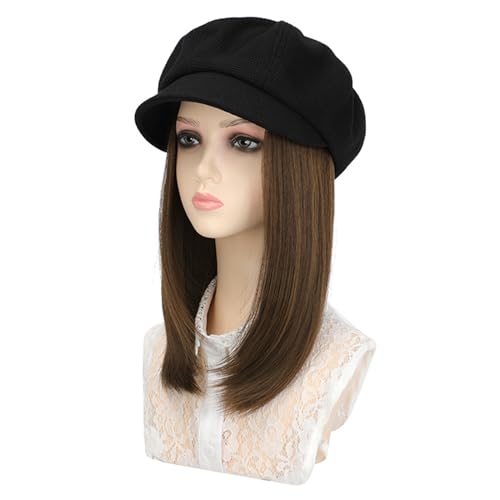 Verstellbare Achteckige Kappe Mit Glattem Haar Perücke Für Frauen Mädchen Cosplay Kostüm Haar Perücke Haar Styling Perückenkappe Abnehmbarer Perückenhut Für Frauen von NPYQ