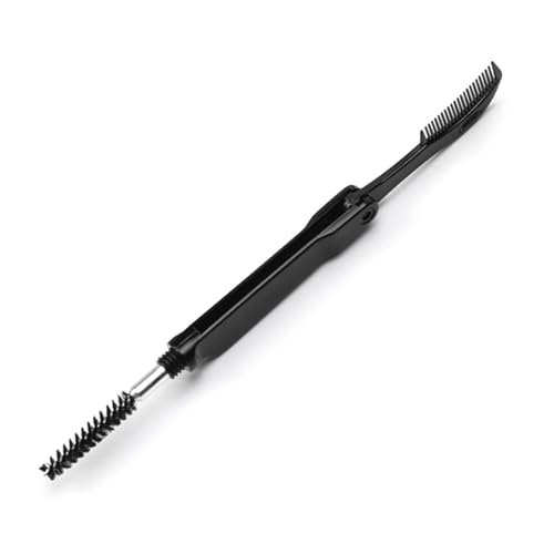 Wimpernkamm Doppelkopf Augenbrauen Pinsel Make Up Pflegewerkzeug Augenbrauen Wimpern Shaper Eliminieren Mascara Klumpen Geschenke von NPYQ