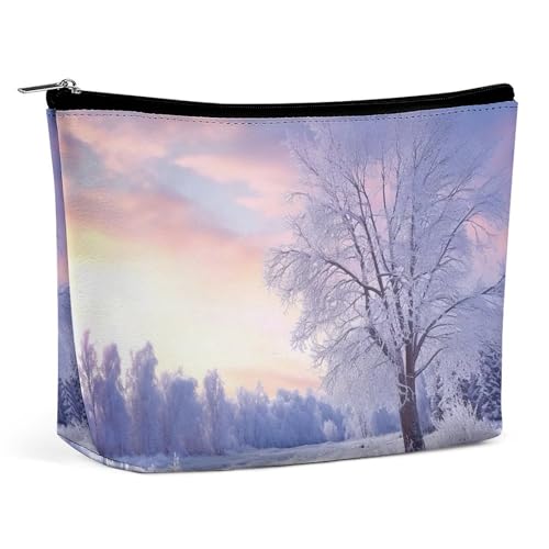 NQLYUT Make-up-Tasche, tragbare Kosmetiktasche, Vogel, Papageien, Malerei, Kulturbeutel, Make-up-Organizer, große Kapazität, Reißverschluss-Tasche, Reise-Kulturbeutel für Damen und Herren, von NQLYUT