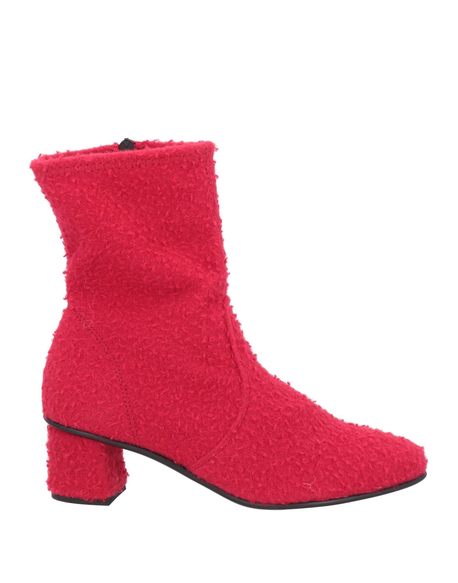 NR RAPISARDI Stiefelette Damen Rot von NR RAPISARDI