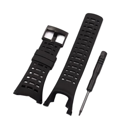 NRERDMT Uhrenzubehör Gummi-Silikonarmband Kompatibel mit Ambit 3 Peak - Ambit 2 Schnalle Gummi-Uhrenarmbänder Silikon-Uhrenarmband for Herren von NRERDMT