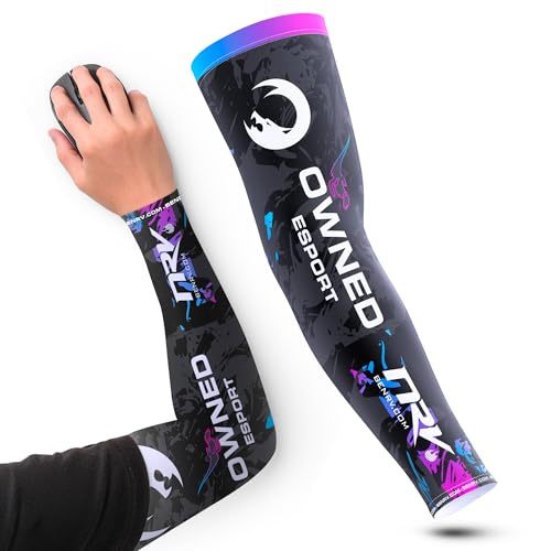 NRV Owned ESPORT Gaming-Compression Manschette – Pro Edition – rutschfest, atmungsaktiv, ohne Flockage – für kompetitive Gamer & eSport, violett, Large NRV Owned ESPORT Gaming-Compression Manschette – Pro Edition – rutschfest, atmungsaktiv, ohne Flockage – für kompetitive Gamer & eSport, violett, Large von NRV