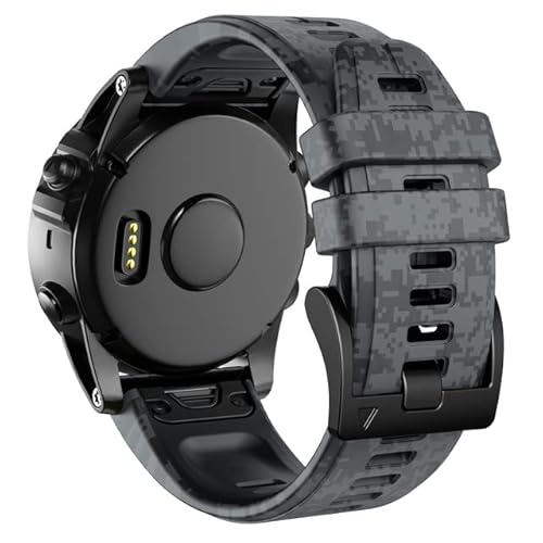 NRYCR 22 x 26 mm Smartwatch-Silikonband für Garmin Fenix 7 7X 5 5X Plus 6 6X Pro Epix 935 Uhrenarmband Schnellverschluss-Armband Correa, 26mm MK2 MK2i Enduro, Achat von NRYCR