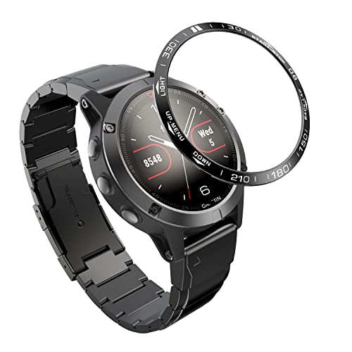 NRYCR Metall-Außenkantenabdeckung für Garmin Fenix 5 5X Plus Lünette Ring Zifferblatt Skala Geschwindigkeit Schutzhülle Ringe Anti-Kratz-Zubehör, For Fenix 5, Achat von NRYCR