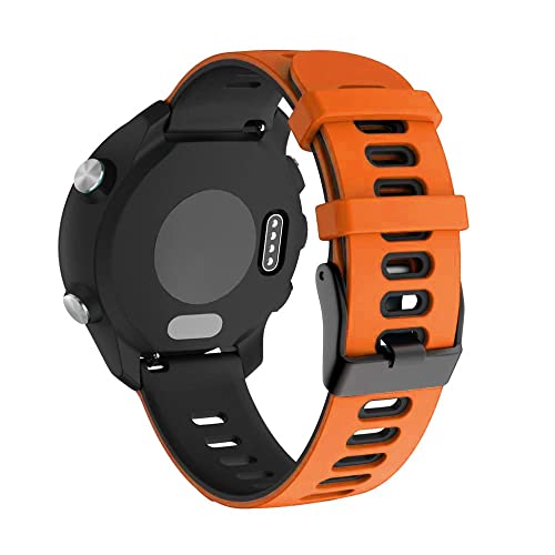 NRYCR Weiches Sport-Silikonband für Garmin Vivoactive 3/4 Smart-Armband Forerunner 645 245 Venu 2Plus 20/22 mm, Forerunner 158 55, Achat von NRYCR