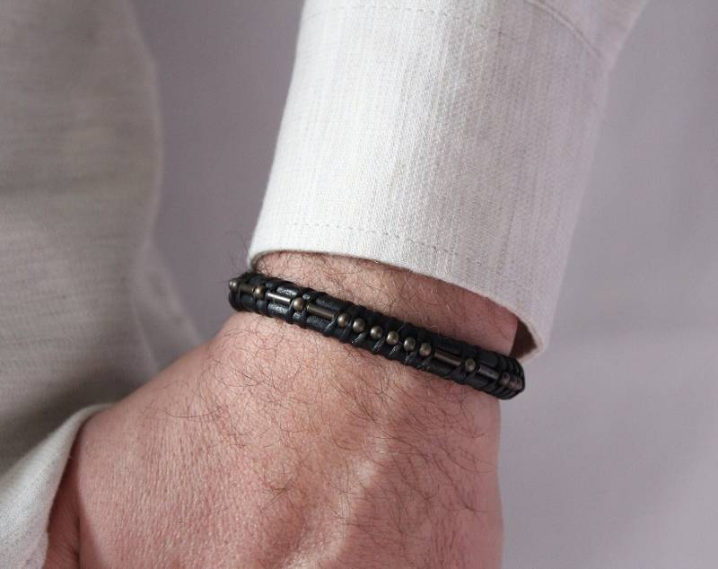 Morse-Code Armband Benutzerdefinierte Vatertagsgeschenk Von Tochter Sohn Bruder Personalisierte Mann Geschenk Frau Valentines Für Freund von NRinfinity