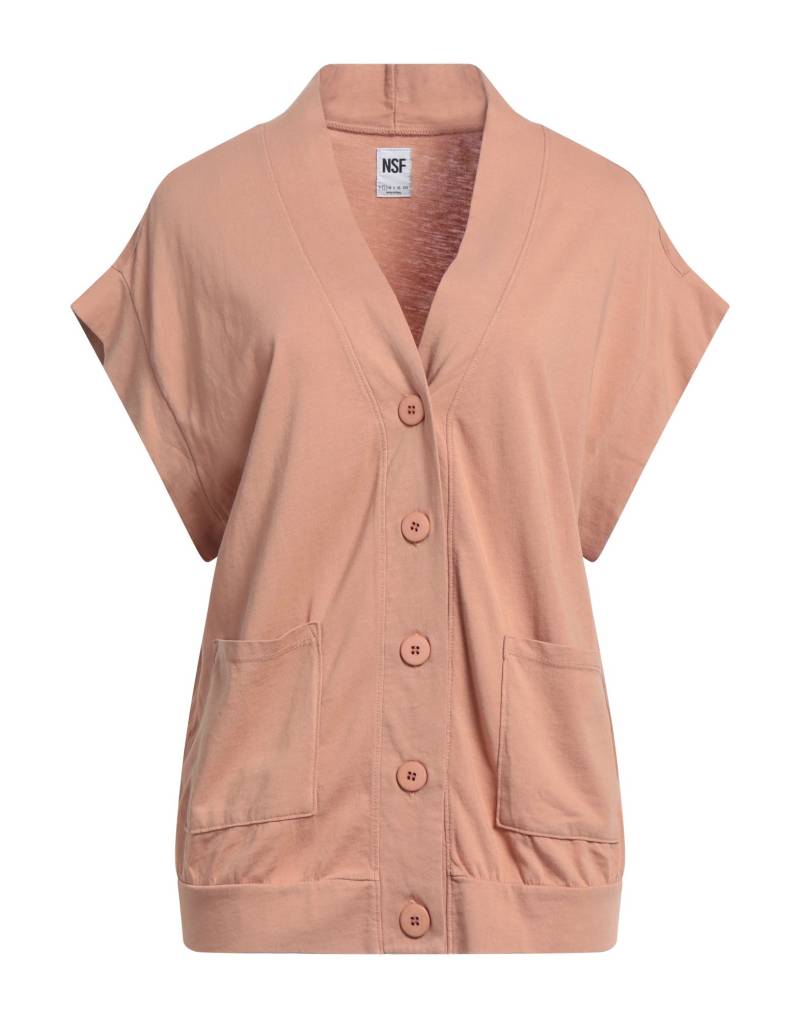 NSF  Strickjacke Damen Hellbraun von NSF