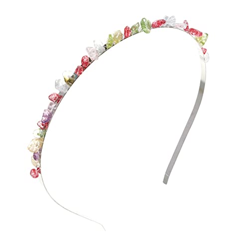 Handgemachtes Perlen-Strass-Haarband für Damen, glänzende Perlen, Stirnband, Braut-Haarband, Haarschmuck von NSIBAN