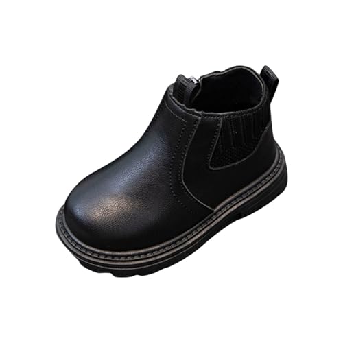 NSICBMNO Mädchen Stiefeletten Kampfstiefel Händler Kunstleder Schuhe Chunky Boot Biker Boot Dance Freizeitschuhe, A Schwarz, 22 EU NSICBMNO Mädchen Stiefeletten Kampfstiefel Händler Kunstleder Schuhe Chunky Boot Biker Boot Dance Freizeitschuhe, A Schwarz, 22 EU von NSICBMNO