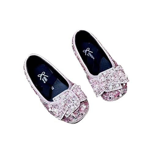 Prinzessin Schuhe für Mädchen Mary Jane Flats Pumps Sparkly Bow Ballerinas Party Hochzeit Pumps Weihnachten Karneval Geburtstag Mottoparty Kostüm, Rosa, 4 Jahre Prinzessin Schuhe für Mädchen Mary Jane Flats Pumps Sparkly Bow Ballerinas Party Hochzeit Pumps Weihnachten Karneval Geburtstag Mottoparty Kostüm, Rosa, 4 Jahre von NSICBMNO
