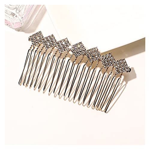Retro-Haarschmuck für Bräute, Strass-Kristalle, Tiara, Krone, manuelle Haarkämme, Haarschmuck für Frauen, Hochzeitskamm (A 12) von NSTVVEE
