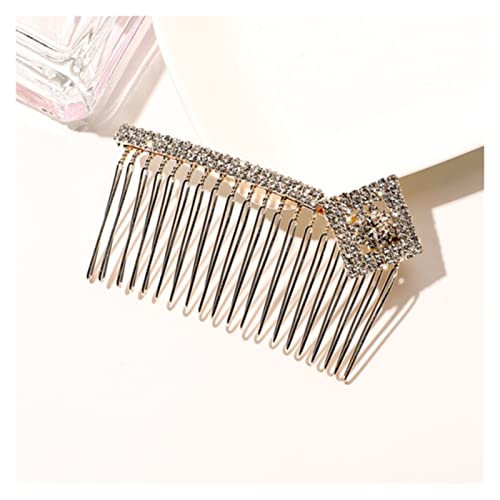 Retro-Haarschmuck für Bräute, Strass-Kristalle, Tiara, Krone, manuelle Haarkämme, Haarschmuck für Frauen, Hochzeitskamm (A 13) von NSTVVEE