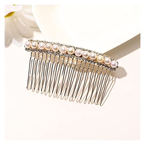 Retro-Haarschmuck für Bräute, Strass-Kristalle, Tiara, Krone, manuelle Haarkämme, Haarschmuck für Frauen, Hochzeitskamm (A 9) von NSTVVEE