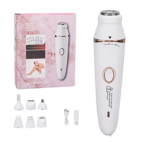 Elektrorasierer Für Frauen, 7-in-1-USB-wiederaufladbarer Bikini-Trimmer Und Rasierer Für Frauen, Kabelloser Elektrorasierer Für Frauen, Bikini-Trimmer von NSXAYIWE