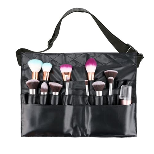 NSXAYIWE Make-up-Pinsel-Hüfttasche mit Mehreren Taschen, tragbare PU-Make-up-Pinseltasche mit Gürtelriemen für Pinsel, Lippenstift, Lidschatten, Augenbrauen NSXAYIWE Make-up-Pinsel-Hüfttasche mit Mehreren Taschen, tragbare PU-Make-up-Pinseltasche mit Gürtelriemen für Pinsel, Lippenstift, Lidschatten, Augenbrauen von NSXAYIWE