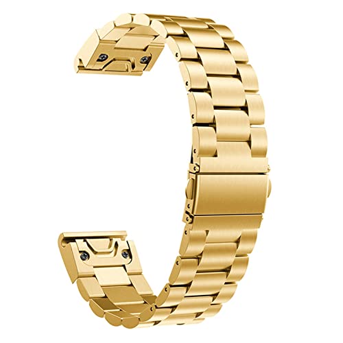 20 22 26mm Stainless Steel Metal Strap For Garmin Fenix 5S 5 5X Plus 6X 6 6SPro 3HR Quick Release Smart Watch Wristband Bracelet von NTALJC