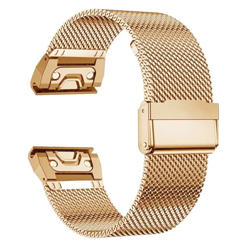 20mm 26 mm 22 mm Schnellpassband für Garmin Fenix ​​7s 7x 7 Pro Fenix ​​6s 6x 6 5s 5x 5plus Tactix 7 Forerunner 965 955 Enduro Edelstahlband Watchbänder von NTALJC