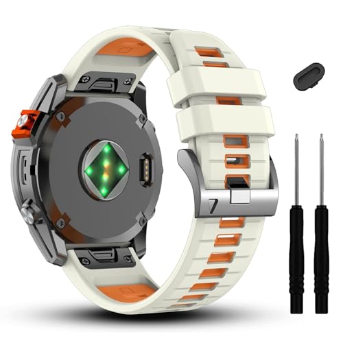 22 mm für Garmin Fenix 7/7 Pro/6/6 Pro/5/5 Plus Uhrenband, Soft -Quickfit 22 mm für Garmin Fenix 7/7 Pro/6/6 Pro/5/5 Plus Uhrenband, Soft -Quickfit von NTALJC