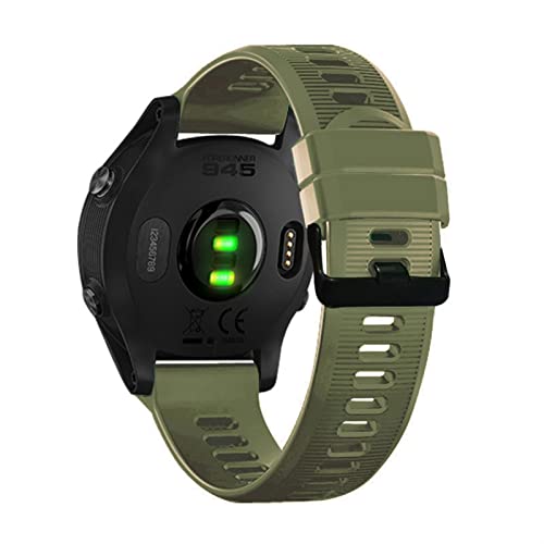 22mm Silicone Watchband For Garmin Forerunner 945 935 Watch Easy Fit Wrist Band Strap von NTALJC