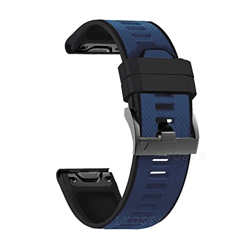 26 22mm Silicone Quick Release Watchband Strap For Garmin Fenix 6X 6 6S Pro 5X 5 Plus 3HR Enduro Smartwatch Easyfit Wrist Strap von NTALJC