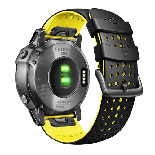 Für Garmin Fenix 8x Fenix 7x Sport Silicon Watch Band 26 -mm -Ersatzriemen für Fenix 6x/6x Pro/5x Plus/Tactix 7 Pro/Enduro 2/Fenix 3/Descent MK2 Für Garmin Fenix 8x Fenix 7x Sport Silicon Watch Band 26 -mm -Ersatzriemen für Fenix 6x/6x Pro/5x Plus/Tactix 7 Pro/Enduro 2/Fenix 3/Descent MK2 von NTALJC