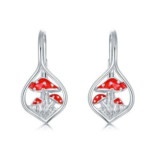 Hebelohrringe Silber Dream Catcher/Larimar/Opal/Lapis/türkisstropfen Ohrringe Juwelengeschenk für Frauen von NTALJC