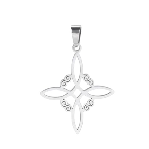 NEU 2025 5PCS/LOT WITCH KNOTS Pendant Accessoires Edelstahl DIY Halskette Ohrringe Armbänder Charme für Schmuck machen mit für Sie Schmuck Modeaccessoires kreatives Geschenk, kostenlos, kostenlos, von NTALJC