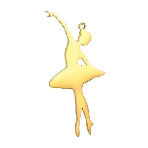 NEU 2025 Gymnastik Anhänger Ballerina Anhänger Mode Schmuck Herstellung handgefertigter DIY Halskette Ohrringe Geschenk für Sie Schmuck Modeaccessoires kreatives Geschenk, kostenlose Größe, Edelstahl, NEU 2025 Gymnastik Anhänger Ballerina Anhänger Mode Schmuck Herstellung handgefertigter DIY Halskette Ohrringe Geschenk für Sie Schmuck Modeaccessoires kreatives Geschenk, kostenlose Größe, Edelstahl, von NTALJC