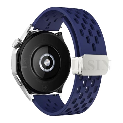 NTALJC 18 20 22mm magnetischer Silikongurt für Uhr GT 5 46mm 41 mm atmungsaktives Sportband für GT5 Pro GT4 GT3 GT2 Correa Watchbands von NTALJC