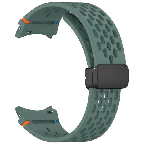 NTALJC 20 -mm -Riemen für Galaxy Watch 4 5 Pro 6 7 7lte 44mm 40mm Uhr 4/6 Klassisches Silikonband ohne Lücken Armbandkorrea NTALJC 20 -mm -Riemen für Galaxy Watch 4 5 Pro 6 7 7lte 44mm 40mm Uhr 4/6 Klassisches Silikonband ohne Lücken Armbandkorrea von NTALJC