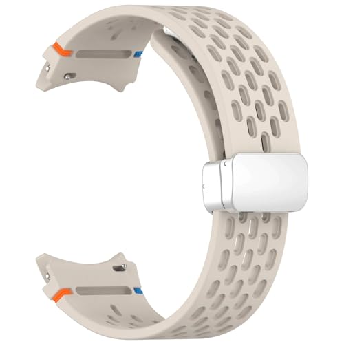 NTALJC 20 -mm -Riemen für Galaxy Watch 4 5 Pro 6 7 7lte 44mm 40mm Uhr 4/6 Klassisches Silikonband ohne Lücken Armbandkorrea von NTALJC