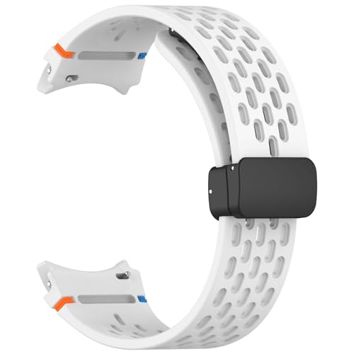 NTALJC 20 -mm -Riemen für Galaxy Watch 4 5 Pro 6 7 7lte 44mm 40mm Uhr 4/6 Klassisches Silikonband ohne Lücken Armbandkorrea von NTALJC