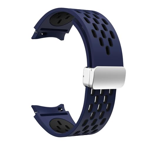 NTALJC 20mm Silikongurt für Galaxy Uhr 7 6 5 4 40 mm 44 mm 5pro 45 mm Schnalle No Lücken Band 6 Klassiker 43 mm 47 mm 42 Armband Uhrenbands von NTALJC