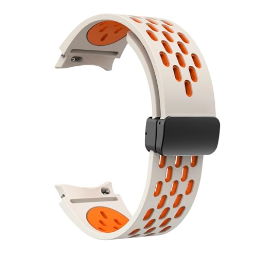 NTALJC 20mm Silikongurt für Galaxy Uhr 7 6 5 4 40 mm 44 mm 5pro 45 mm Schnalle No Lücken Band 6 Klassiker 43 mm 47 mm 42 Armband Uhrenbands von NTALJC