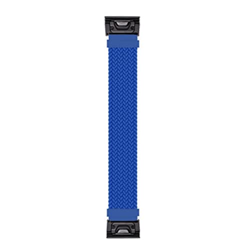 NTALJC 22 26 mm Quickfit-Uhrenarmband für Fenix ​​7 7X 6 6X Pro 5X 5 Plus 3HR 935 945 S60 MK1 geflochtenes Solo-Loop-Nylon-Uhrenarmband von NTALJC